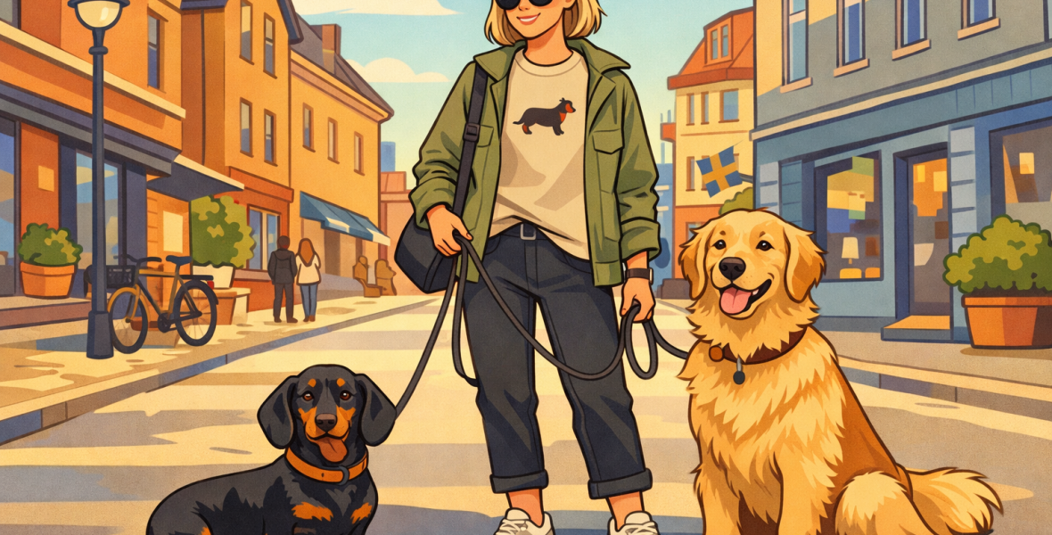 När hundmotiv blir en del av vardagsstilen - blog image about personliga hundmotiv